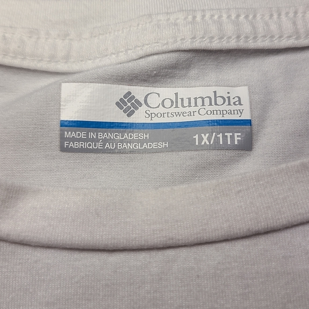 Columbia Omni-Shade Sleeveless Tank Men’s 1X White UPF Sun Protection - Picture 4 of 8